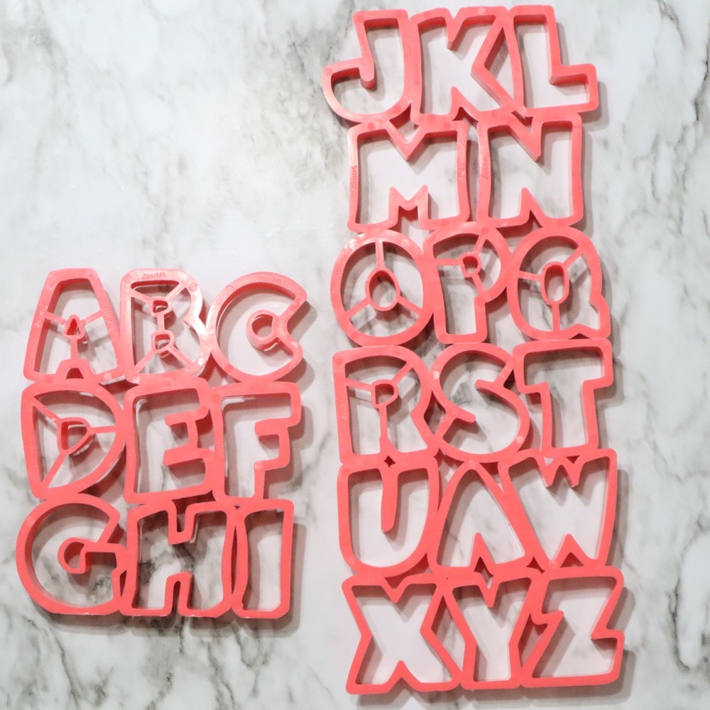 ABCs Cookie Cutters (Whole Alphabet)